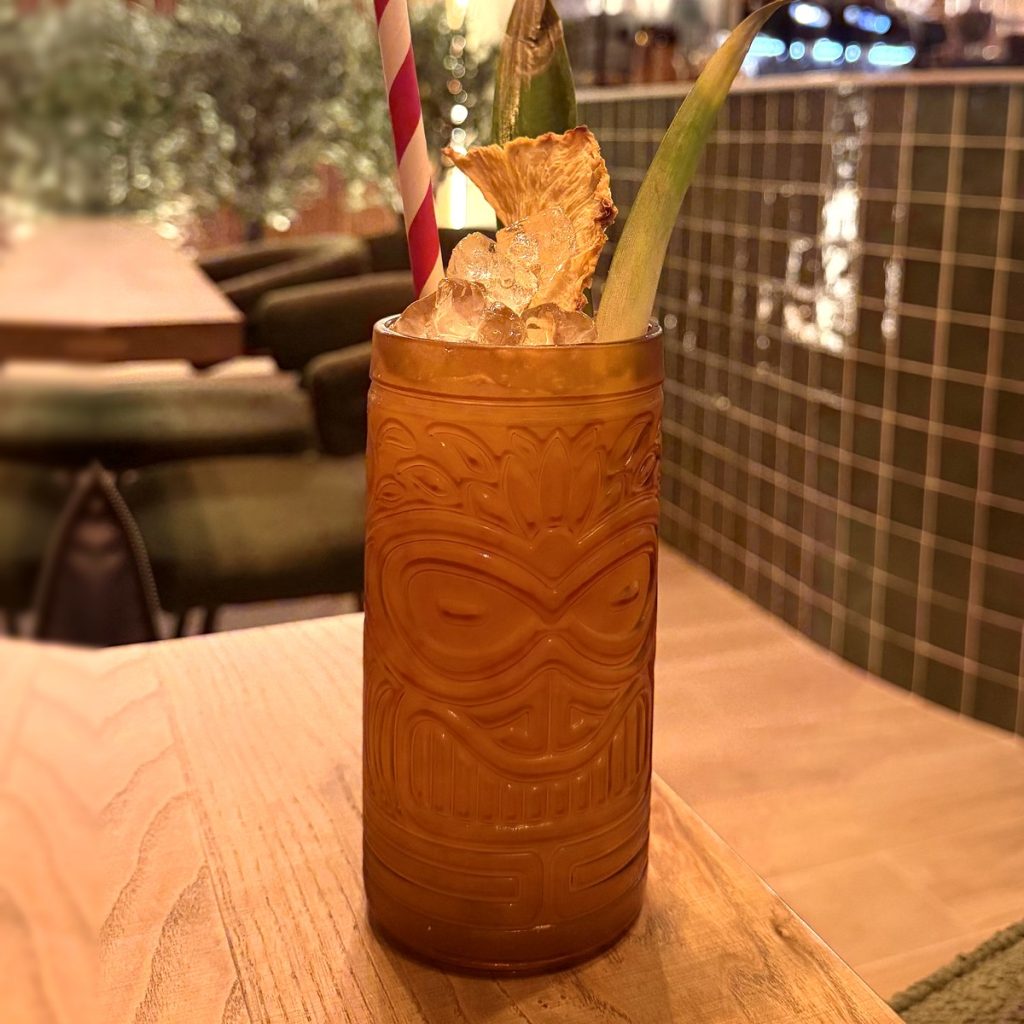 Tiki La Torre, cóctel de La Torre Café en Aspe